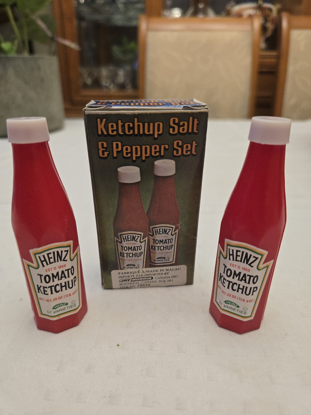 Vintage Heinz Tomato Ketchup Salt & Pepper Set
